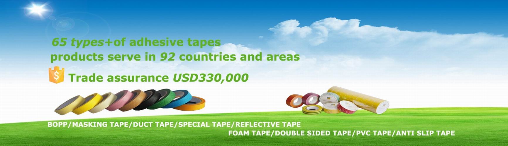 Foam tape manufactuer, supplying PE foam tape, double sided tape, VHB tape supplier, AMK adhesive ta